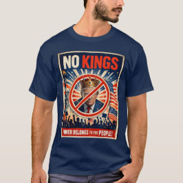 王様なんて要らない 抗議Tシャツ Tシャツ