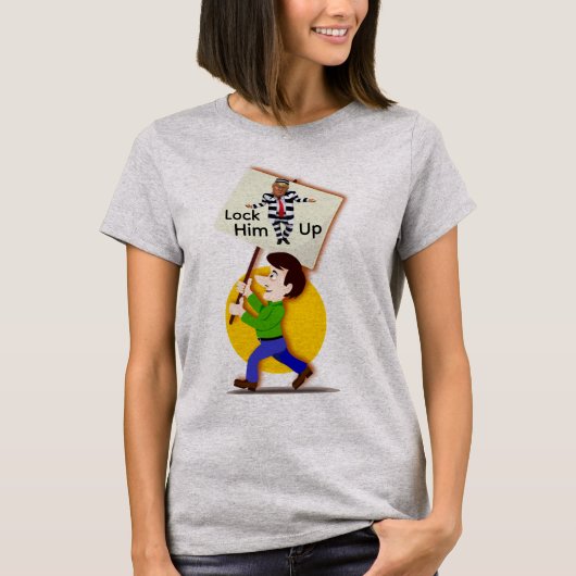 王様なんて認めないTシャツ Tシャツ (正面)