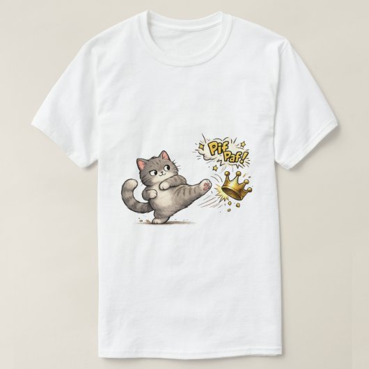 王様なんて Tシャツ (デザイン正面)