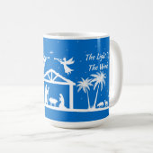 王様の誕生 - キリスト降誕のマグカップ  コーヒーマグカップ (正面右)