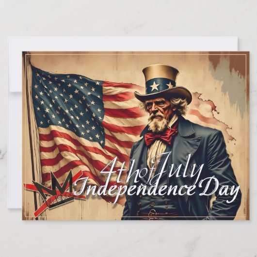 王様はいない Uncle Sam インディペンデンスデーアート (正面)