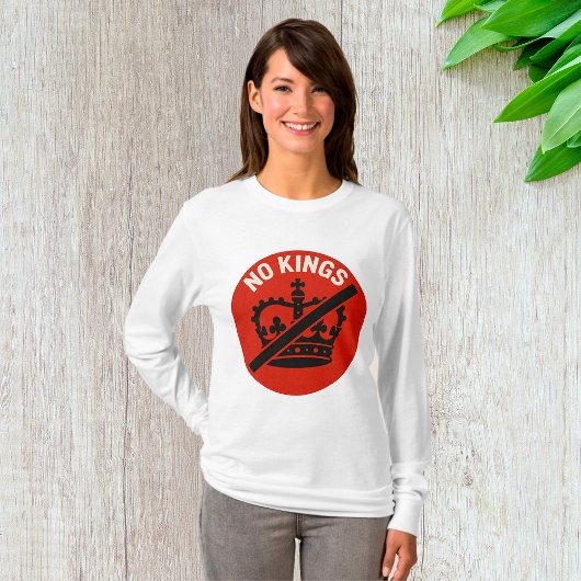 王様はいらない 抗議シンボル Tシャツ