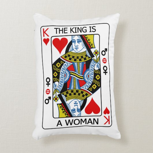 王様は女だ アクセントクッション (正面(垂直))