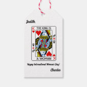 王様は女だ ギフトタグ (正面)