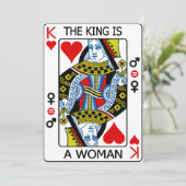 王様は女だ サンキューカード (スタンド正面)