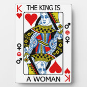 王様は女だ フォトプラーク (正面)