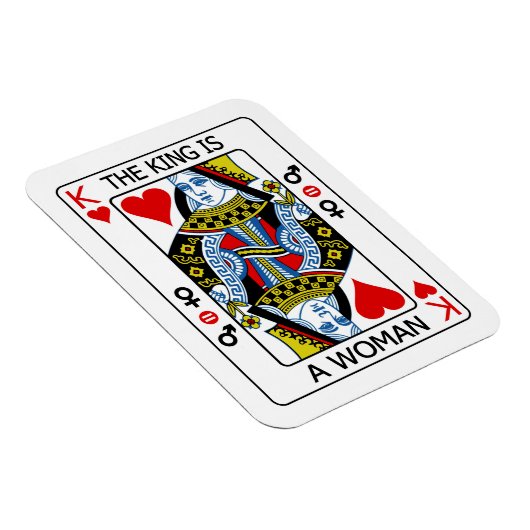 王様は女だ マグネット (右側)