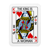 王様は女だ マグネット (縦)