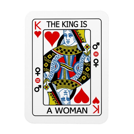 王様は女だ マグネット (縦)