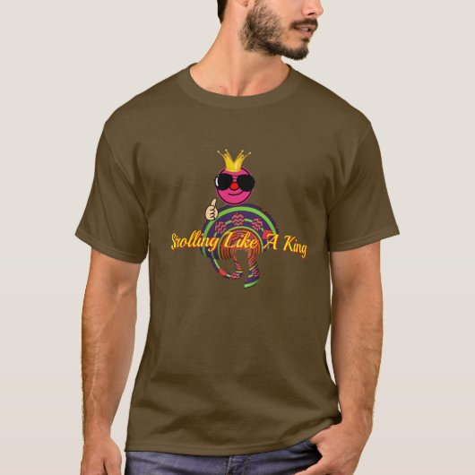 王様ブラウンの散歩 ノベルティ Tシャツ (正面)