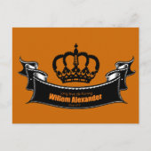 王様万歳 ポストカード (正面)