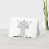 王様！ – デザイナー誕生日のグリーティングカード カード (裏面)