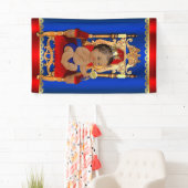 王王室の族王ファンシー子の赤ちゃんシャワー 横断幕 (インサイチュ)