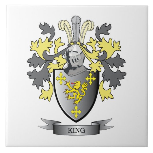 王紋章付き外衣 タイル (正面)