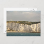 王統一された国、ドーバー。有名な白い崖 ポストカード (正面/裏面)