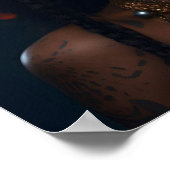 王者の戦士の肖像画 ポスター (角)