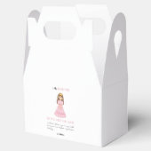 王誕生日パーティーのかわいい娘 フェイバーボックス (オープン)