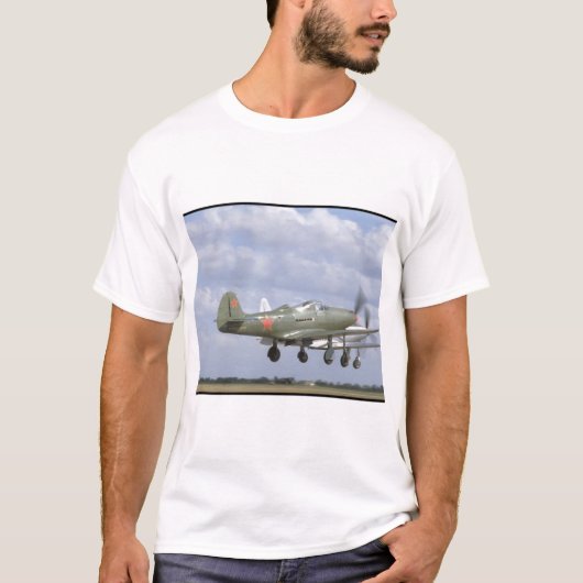 王鐘P39 Airacobra、P63 Cobra_WWII Planes Tシャツ (正面)