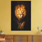 王静か王 キャンバスプリント (インサイチュ (リビング))