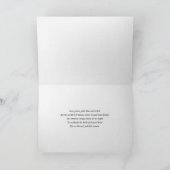 王7の宗教クリスマスカード|の崇敬 シーズンカード (内部)