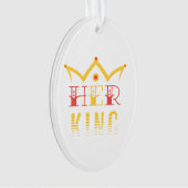 王 オーナメント (正面)