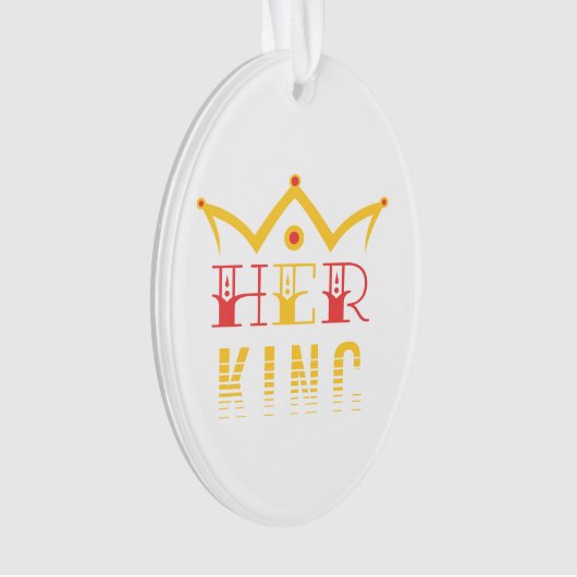 王 オーナメント (正面)