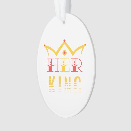 王 オーナメント (正面)