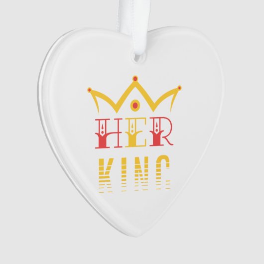 王 オーナメント (正面)