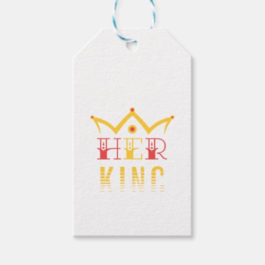 王 ギフトタグ (正面)