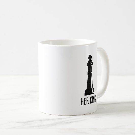 王 コーヒーマグカップ (正面右)