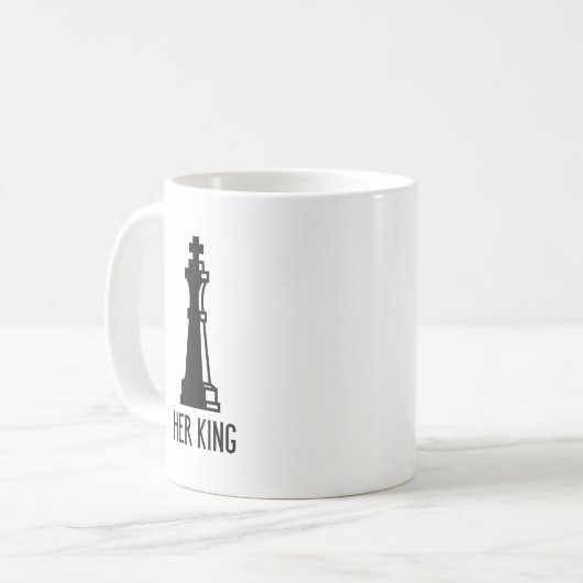 王 コーヒーマグカップ (正面左)