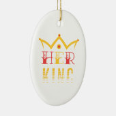 王 セラミックオーナメント (右)