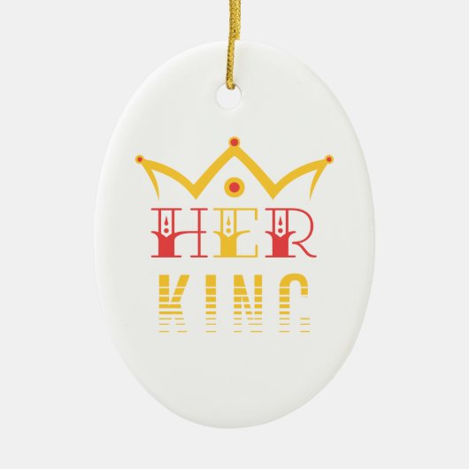王 セラミックオーナメント (正面)