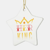 王 セラミックオーナメント (左)