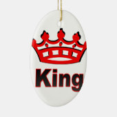 王 セラミックオーナメント (右)