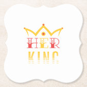 王 ペーパーコースター (正面)