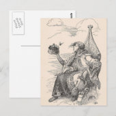 王 ポストカード (正面/裏面)