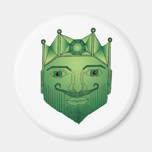 王 マグネット (正面)