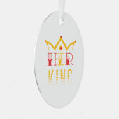 王 メタルオーナメント (正面右)