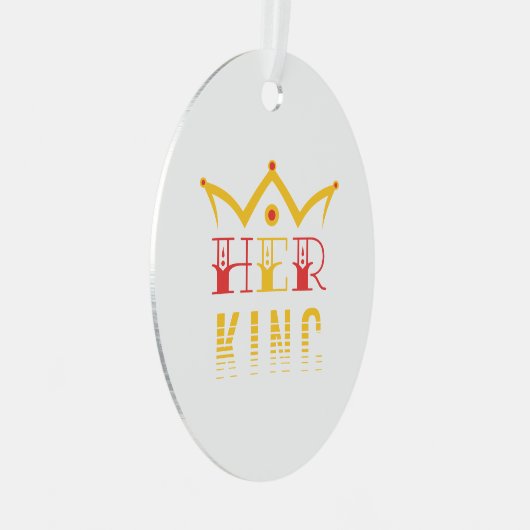 王 メタルオーナメント (正面右)