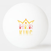 王 卓球ボール (裏面)