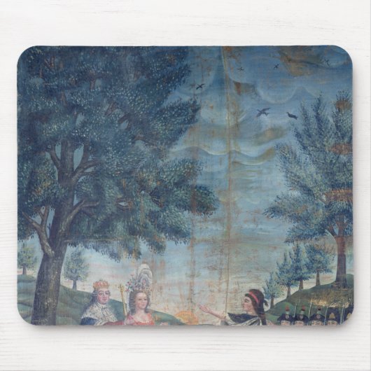 王、女王の宣誓 マウスパッド (正面)