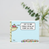 王 私の立場から物を見て ポストカード (スタンド正面)