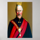 王 | AIアートポスター ポスター (正面)