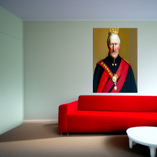 王   AIアートポスター ポスター