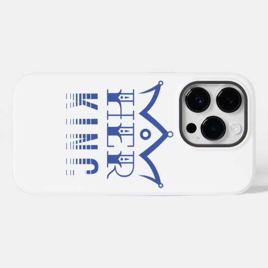 王 Case-Mate iPhoneケース (裏面 (横))