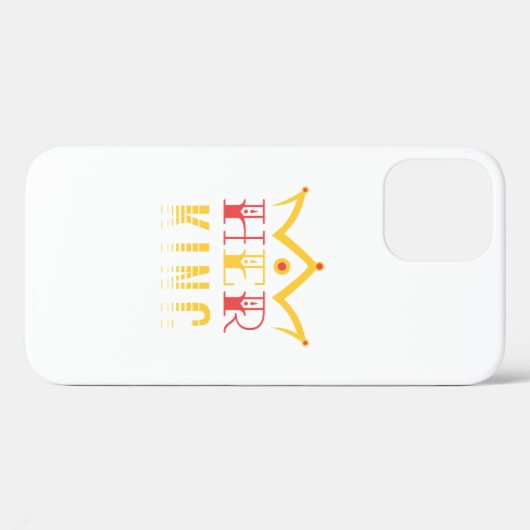 王 Case-Mate iPhoneケース (裏面 (横))