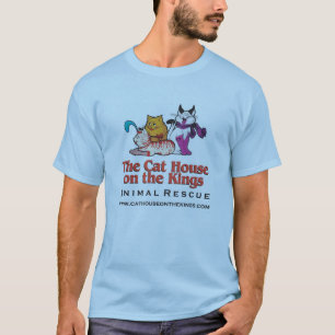 王、Tシャツの猫の家 Tシャツ