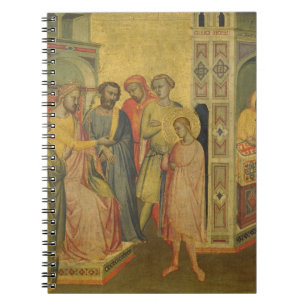 王Clothar、c.1365 (paの前のSt. Eligiusの油 ノートブック