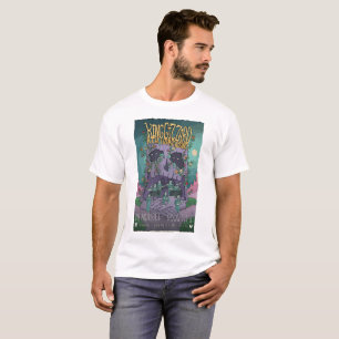 王Gizzardおよびトカゲの魔法使いのギグポスター Tシャツ